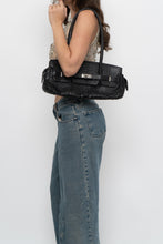 Load image into Gallery viewer, Vintage x Black Croc Leather Birkin-Inspired Purse