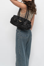 Load image into Gallery viewer, Vintage x Black Croc Leather Birkin-Inspired Purse