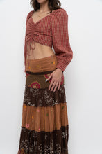 Load image into Gallery viewer, LEVI'S x Red Plaid Crop Blouse (Muliple Sizes)