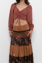 Load image into Gallery viewer, LEVI'S x Red Plaid Crop Blouse (Muliple Sizes)