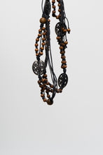 Load image into Gallery viewer, Vintage x Brown, Metal Braided Chain Belt