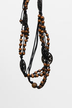 Load image into Gallery viewer, Vintage x Brown, Metal Braided Chain Belt