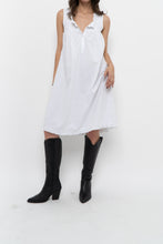 Load image into Gallery viewer, Vintage x White Cotton Dress (S, M)