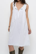 Load image into Gallery viewer, Vintage x White Cotton Dress (S, M)