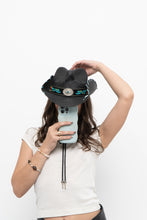 Load image into Gallery viewer, Vintage x Black, Teal Cowboy Hat