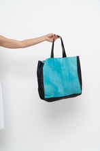 Load image into Gallery viewer, Vintage x Made in Italy x PULICATI Blue Pony Hair Leather Oversized Purse