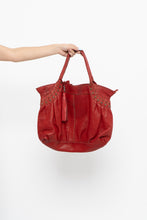 Load image into Gallery viewer, Vintage x Red Oversized Leather Studded Purse