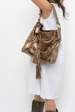 Load image into Gallery viewer, Vintage x Bronze Fringe Leather Western Purse