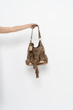 Load image into Gallery viewer, Vintage x Bronze Fringe Leather Western Purse