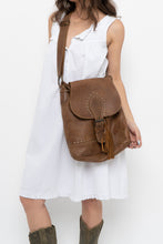 Load image into Gallery viewer, Vintage x ROOTS Brown Faded Leather Fringe Purse