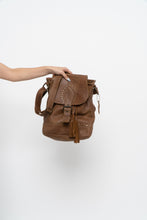 Load image into Gallery viewer, Vintage x ROOTS Brown Faded Leather Fringe Purse