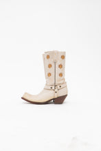 Load image into Gallery viewer, Vintage x Cream Floral Embroidered Leather Cowboy Boots (6, 6.5)