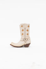 Load image into Gallery viewer, Vintage x Cream Floral Embroidered Leather Cowboy Boots (6, 6.5)