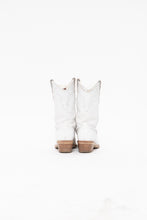 Load image into Gallery viewer, Vintage x STEVE MADDEN White Leather Cowboy Boots (7-8)