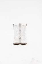 Load image into Gallery viewer, Vintage x STEVE MADDEN White Leather Cowboy Boots (7-8)