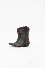 Load image into Gallery viewer, Vintage x Black Camel Leather Cowboy Boots (6.5)