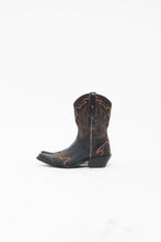 Load image into Gallery viewer, Vintage x Black Camel Leather Cowboy Boots (6.5)