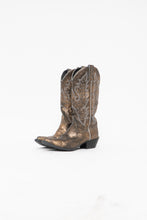 Load image into Gallery viewer, Vintage x JUSTIN Bronze Leather Rhinestone Cowboy Boots (6, 6.5)