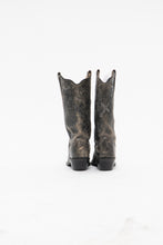 Load image into Gallery viewer, Vintage x Made in India x OLD WEST Cross Faded Leather Cowboy Boots (7-8)