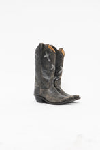 Load image into Gallery viewer, Vintage x Made in India x OLD WEST Cross Faded Leather Cowboy Boots (7-8)