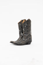 Load image into Gallery viewer, Vintage x Made in India x OLD WEST Cross Faded Leather Cowboy Boots (7-8)