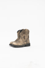 Load image into Gallery viewer, Vintage x ROPER Faded Brown Studded Leather Cowboy Boots (7, 7.5)