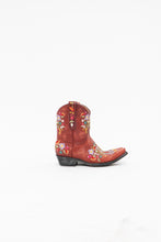 Load image into Gallery viewer, Vintage x OLD GRINGO Red Leather Floral Embroidered Cowboy Boots (7)