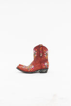 Load image into Gallery viewer, Vintage x OLD GRINGO Red Leather Floral Embroidered Cowboy Boots (7)