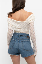 Load image into Gallery viewer, CHASER x Cream Lace Off-Shoulder Bodysuit (S, M)