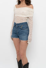Load image into Gallery viewer, CHASER x Cream Lace Off-Shoulder Bodysuit (S, M)