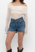 Load image into Gallery viewer, CHASER x Cream Lace Off-Shoulder Bodysuit (S, M)
