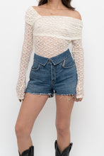 Load image into Gallery viewer, CHASER x Cream Lace Off-Shoulder Bodysuit (S, M)