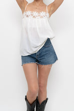 Load image into Gallery viewer, HM x Made in India x Cotton Floral Embroidered Tank (M)