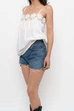Load image into Gallery viewer, HM x Made in India x Cotton Floral Embroidered Tank (M)