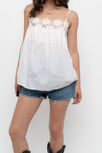 Load image into Gallery viewer, HM x Made in India x Cotton Floral Embroidered Tank (M)