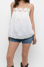 Load image into Gallery viewer, HM x Made in India x Cotton Floral Embroidered Tank (M)