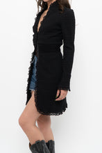 Load image into Gallery viewer, Vintage x Made in Canada x LE CHATEAU Crinkle Fitted Top (S, M)