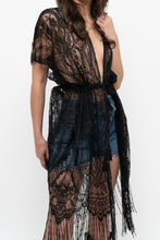 Load image into Gallery viewer, Vintage x Black Fringe Lace Top (XS-XL)