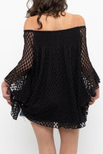 Load image into Gallery viewer, Vintage x SHANNON FORD Black Lace Layered Off-Shoulder Top (XS-M)