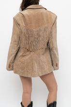 Load image into Gallery viewer, Vintage x SCULLY Beige Suede Fringe Jacket (XS-M)