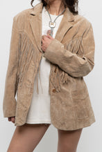 Load image into Gallery viewer, Vintage x SCULLY Beige Suede Fringe Jacket (XS-M)