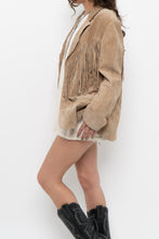 Load image into Gallery viewer, Vintage x SCULLY Beige Suede Fringe Jacket (XS-M)