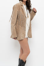 Load image into Gallery viewer, Vintage x SCULLY Beige Suede Fringe Jacket (XS-M)