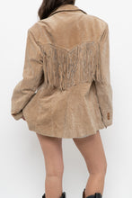 Load image into Gallery viewer, Vintage x SCULLY Beige Suede Fringe Jacket (XS-M)
