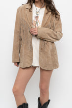 Load image into Gallery viewer, Vintage x SCULLY Beige Suede Fringe Jacket (XS-M)