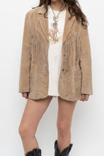 Load image into Gallery viewer, Vintage x SCULLY Beige Suede Fringe Jacket (XS-M)