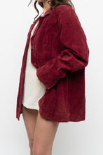 Load image into Gallery viewer, Vintage x Made in USA x GUILLAME Red Suede Deadstock Jacket (M-XL)