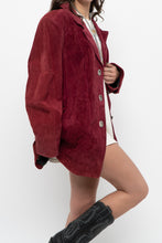 Load image into Gallery viewer, Vintage x Made in USA x GUILLAME Red Suede Deadstock Jacket (M-XL)
