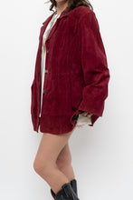 Load image into Gallery viewer, Vintage x Made in USA x GUILLAME Red Suede Deadstock Jacket (M-XL)