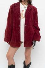 Load image into Gallery viewer, Vintage x Made in USA x GUILLAME Red Suede Deadstock Jacket (M-XL)